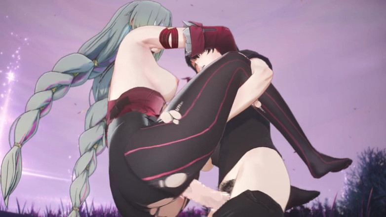 NSFWOtaku: Wutheting Waves - Phrolova - scenă de sex pasional - Animații 3D Hentai