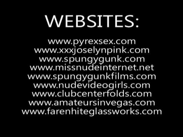 Spungy Gunk Films: Брюнетка в нижній білизні мастурбує