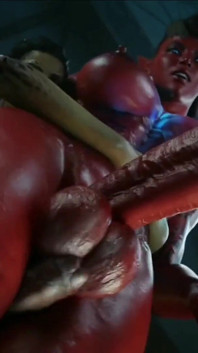 Nyl Amazonium Lae'zel und Karlach Extended Sonya Blade X Kitana Großer schwanz zerstört schmutzige muschis