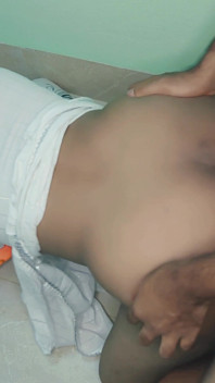 A Beautiful Girl Working, Fucking with Big Stepbrother