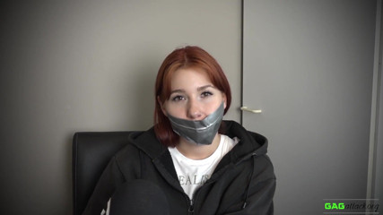 Gag Attack: Red Foxy - băng pvc bịt miệng
