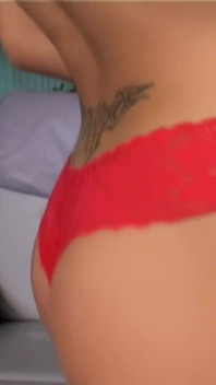 Busty Brunette MILF Takes Deep Strokes Before Facial