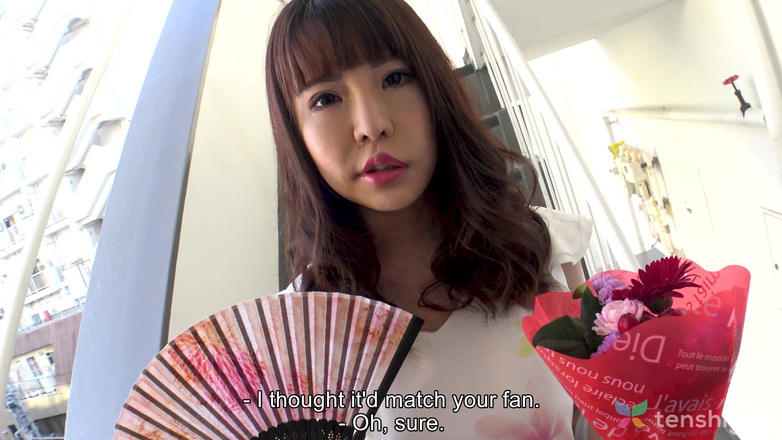 Tenshigao: A doua parte cu Aya, cafeneaua noastră pentru pisici, fată...