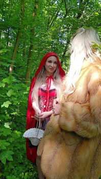 Rotkäppchen und der böse wolf!