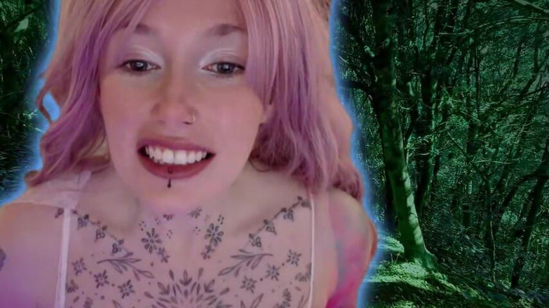 Goddess Transcendence: Giantess V0re фантазия от первого лица, фея великанша поглощает высококальную человеческую добычу - выпуклость горла глотает и соблазняет!