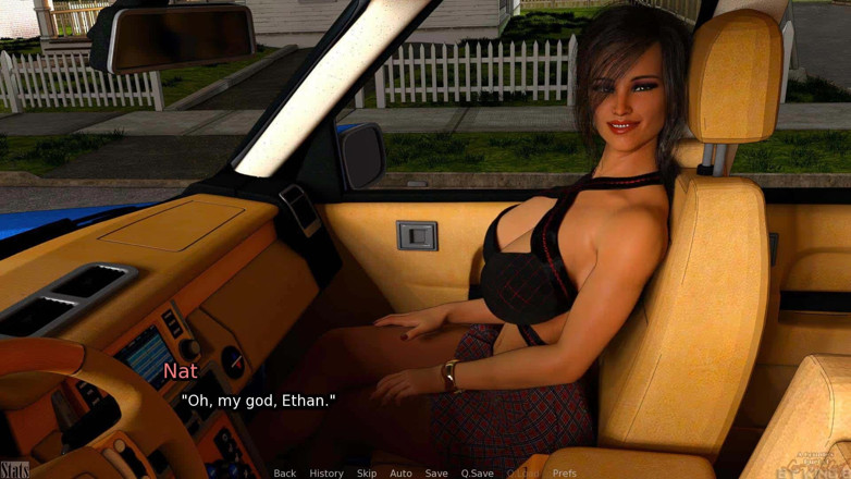 Dirty GamesXxX: Пара дует любові &amp; хтивий жорсткий швидкий глибокий трах для гарячої дружини в коледжі брат, поки її чоловік чекає в машині episode74