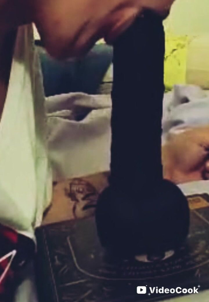 The Nasty House: Suck the Skin off That Plastic Dick (dildo Facefuck POV)