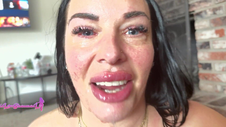 Iluv Shauna: Iluvshauna Gets Her Throat Fucked &amp; Came in by BBC
