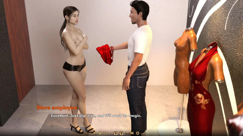 Dirty GamesXxX: Darker.the Lesbian Lewdness of the Married Woman in the Clothing...