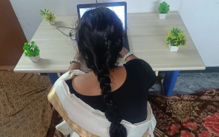 Inba: Mulheres casadas no escritório romance com Malayala Saree