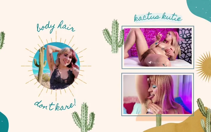 Kactus kutie: Pee Countdown and Cleavage Tease