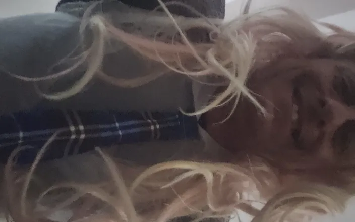 Jasmine Sub: Sissy Fucks Dildos in Gang Bang
