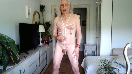Carlatx: Bondage of Tits and Balls and Nipples with Clamps