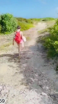 Beach Fucking on Caribbean Beach, Blowjob, Sex
