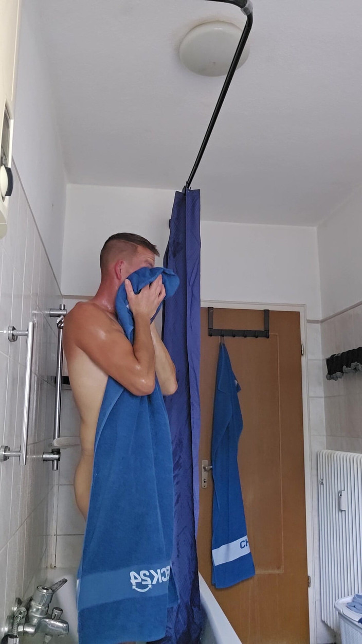 Chris_snoopy_91: Showering After Work, Dildo Fucking and Masturbating Until You Cum