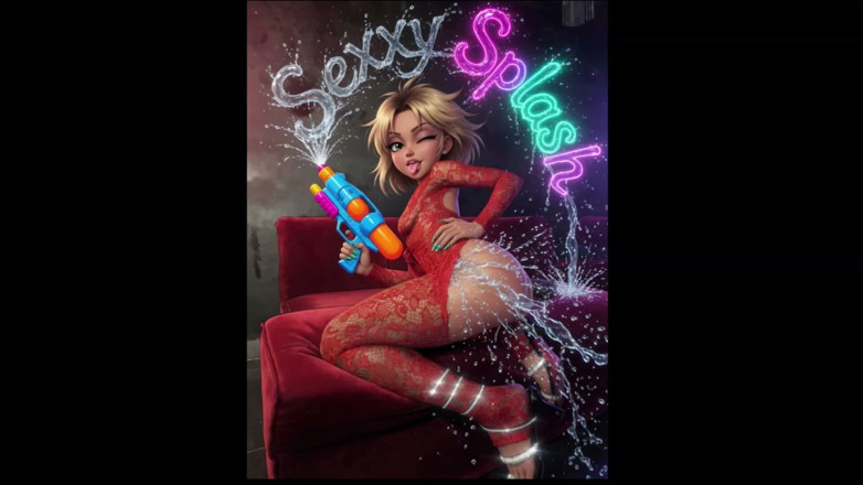 Sexxxy splash official: Kulüp kızı pembe iç çamaşırlı yağlanmış götünü açıyor - bakış açısı görünümü