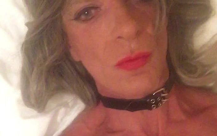 Traceytv: Kinky sissy Tracey tv satin plugged