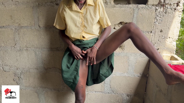 Magiksex1: Dark Skinny Student Fucked Hard in Uncompleted Building