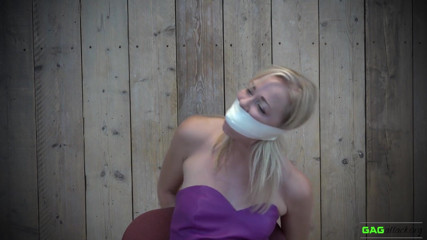 Gag Attack: Lucy - Microfoam Tape Gags