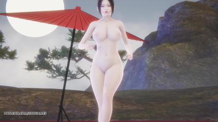 3D-Hentai Games: [mmd] Jennie - sen ve ben mai shiranui seksi çıplak dans doa...