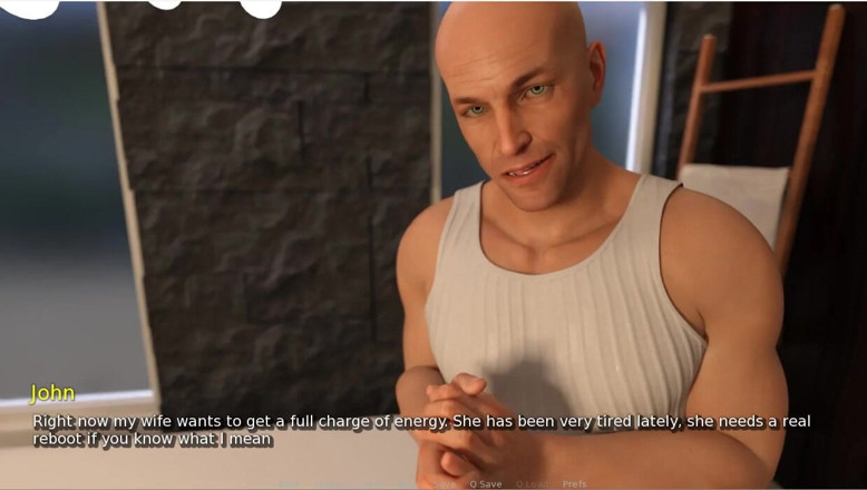 XXX Games Bunk: My hotwife - mhw - gameplay - roleplay - pijat anal - martin meeting and...
