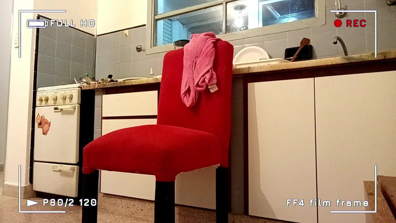 Bananacaseros: Sex Scene in the Kitchen, with a Very Curvy Young...