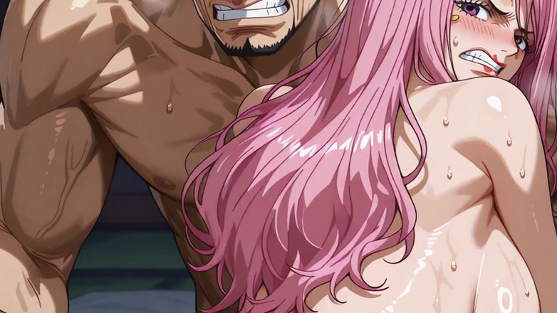 Prznai: Akainu, Kizaru і Bonney (два чоловіка й жінка)