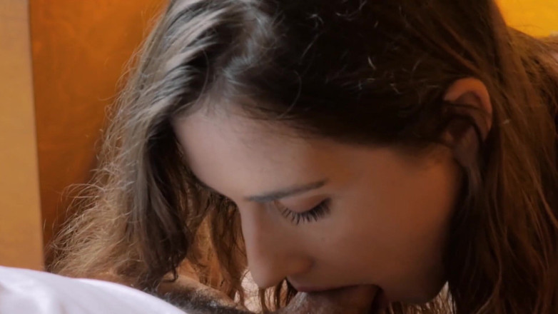 Piper Blush: Piper takes it all in the mouth