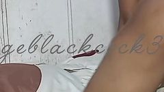 Sweet Juicy Ebony Creamy Waist Dancing with Her Fatass