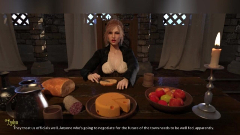 3DXXXTEEN2 Cartoon: Hot fuck and gorgeous boobs blonde. 3D porn cartoon sex