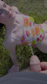 Darcy Dark Outdoor Peeing & Golden Shower
