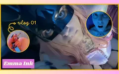 Emma Ink vlog ep01 - день за днем, мінет, дрочка руками, анал і кремпай