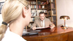 Back to School: Lucky teacher finds two gorgeous college girls and anally fucks...