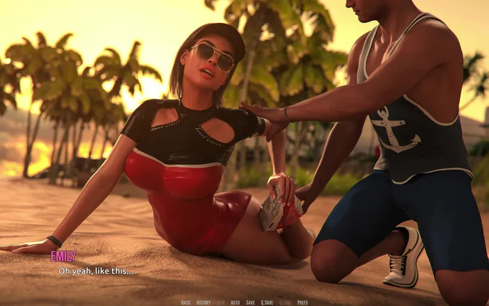 Wickedgammes: A Very Lucky Bay Lifeguard Part 5