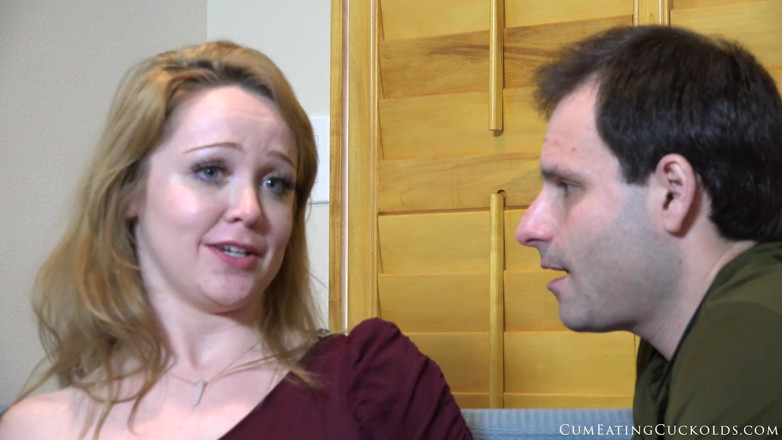 Cum Eating Cuckolds: Nikole Nash jest tak mokra, że zamienia męża w rogacza