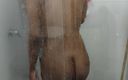 DiablaLatinaTour: Colombian brunette has sex in the shower in Medellin