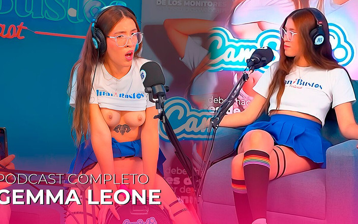 JuanBustos: ジェマ・レオーネ:足が震えるまで5回連続でオーガズム!フアン・ブストス・ポッドキャスト