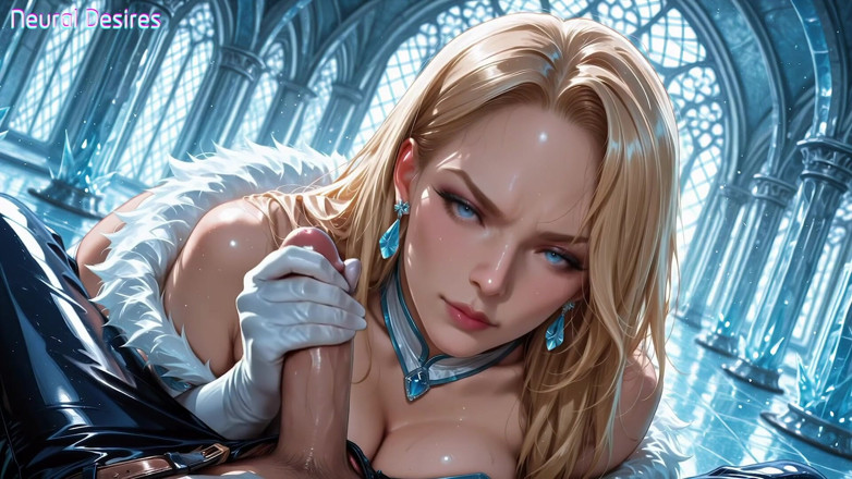Neural Desires: Diamond Elegance of the Hellfire Queen - Ai Video