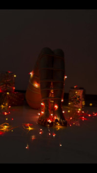 Just Me Pretending to Be Your Christmas Tree P.s. Feet Lovers Might Really Enjoy the Tease