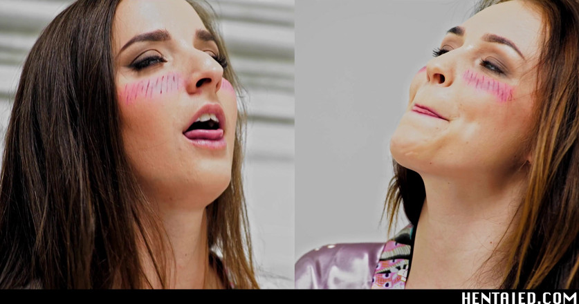 Hentaied: Real life hentai - Full fresh ahegao explosion