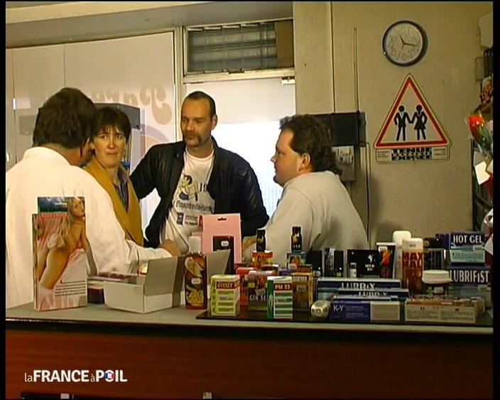 French Gonzo: Carole, nevlastní matka rodiny, falešná velkou tlustou rukou jejího přítele!