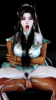 Des courbes animées pour votre plaisir - animation 3D hentai