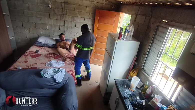 TheBlacKHunterr: My Hardworking Neighbor Fucking My Ass Video 2
