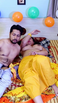 Hot Couple Enjoyed Their Anniversary Night with Amazing Sex