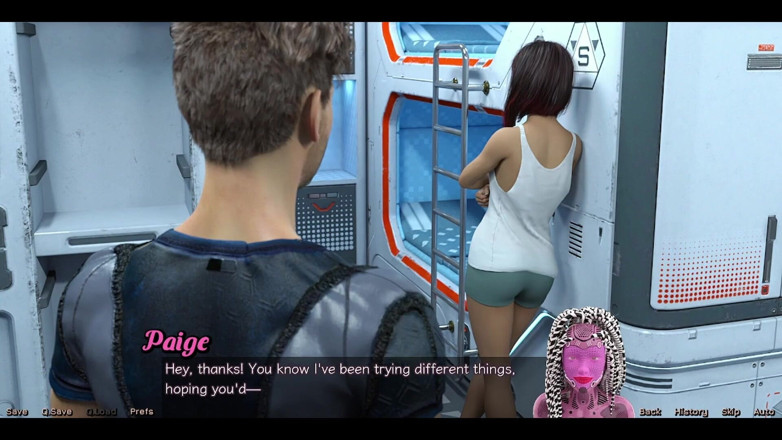 AVN Teller: Stranded in Space - Planning a Threesome with Bisexual Girl Next...