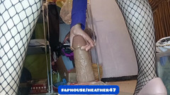 Heather 47: Enorme Dildo Cafe