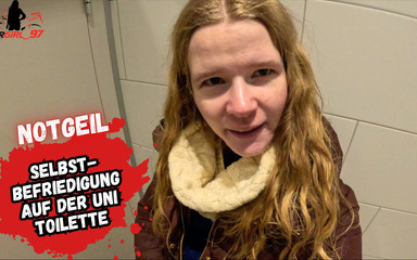 Bikergirl_97: Studentka Děvka Dostane to Na Vysokoškolské Toaletě!