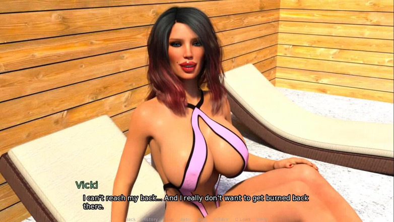 Dirty GamesXxX: Însetat de oaspeții mei: un tip și o mamă sexy matură...