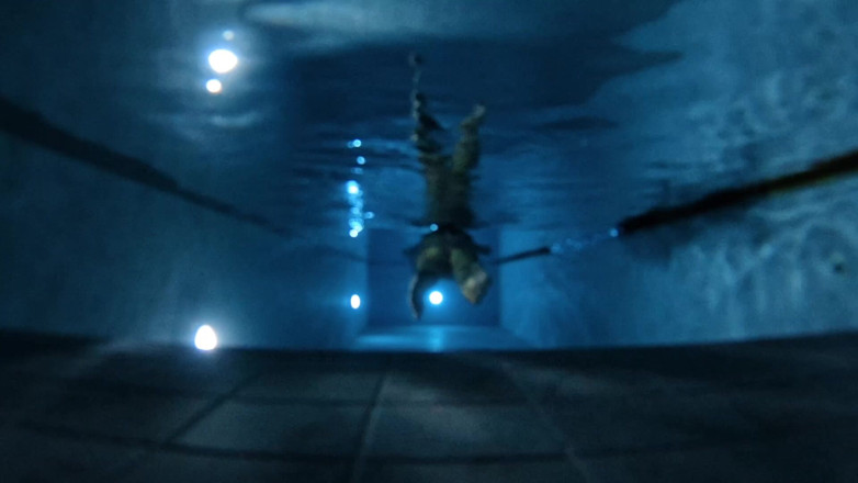 Skully inkson: Underwater Night Swim