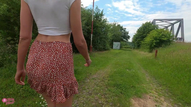 Miley Weasel: Horny Blonde Slut Gets Her Ass Fucked